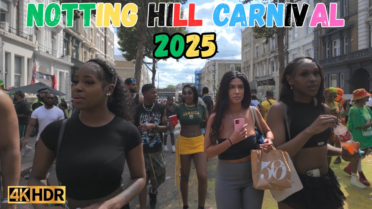 【4K】NOTTING HILL CARNIVAL 2025 DAY 1