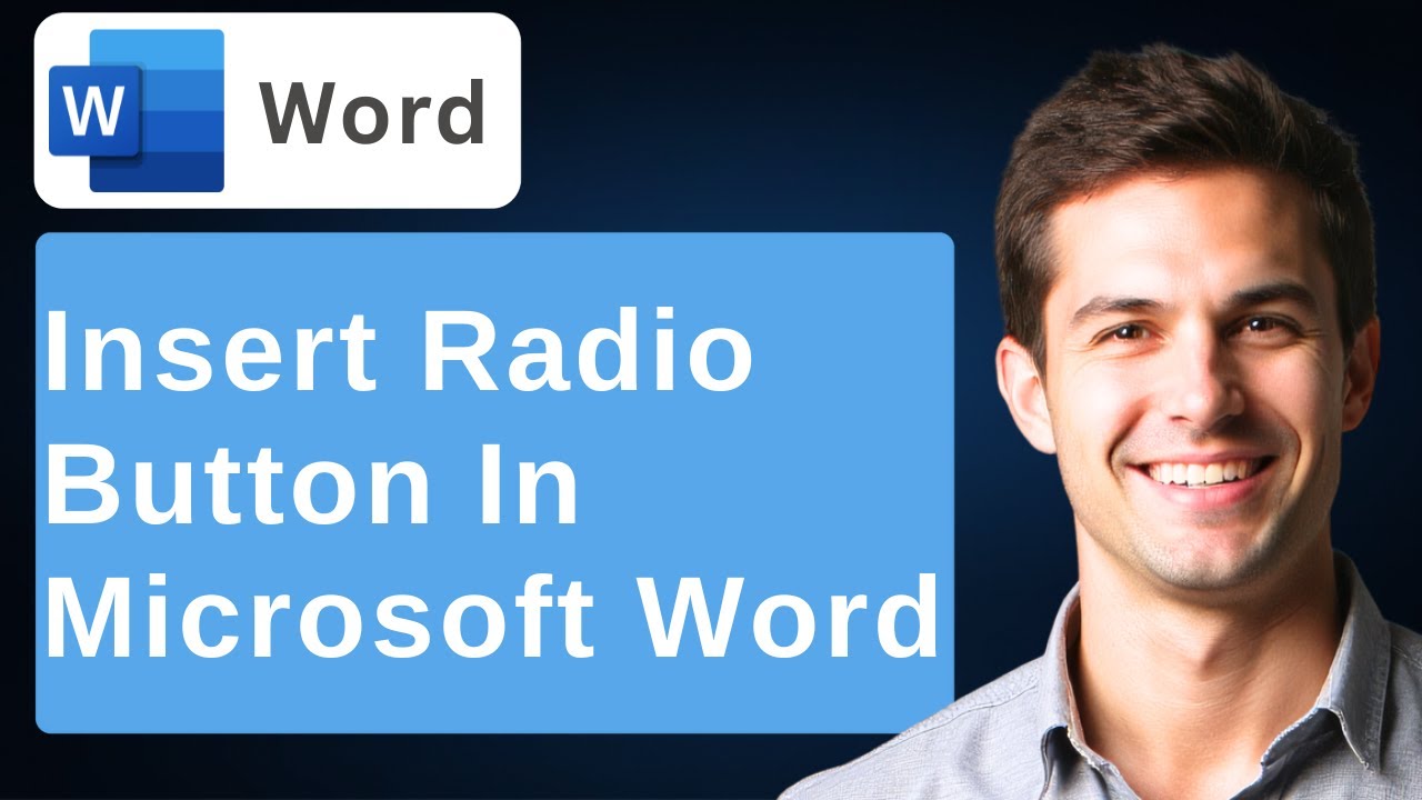How To Insert Radio Button In A Microsoft Word Document [2025 Guide]