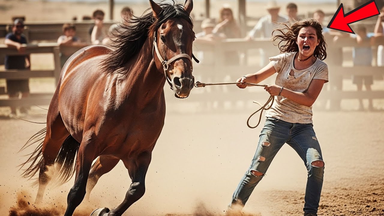 UMA EGUA INDOMÁVEL DERROTOU TODOS OS DOMADORES... ATÉ QUE UMA GAROTA HUMILDE FEZ O INESPERADO.