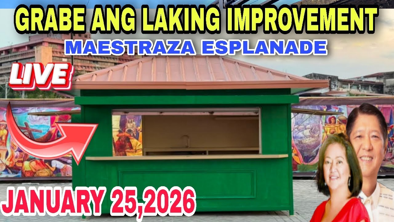 LIVE ESPLANADE PASIG RIVER DAMING NAG BAGO
