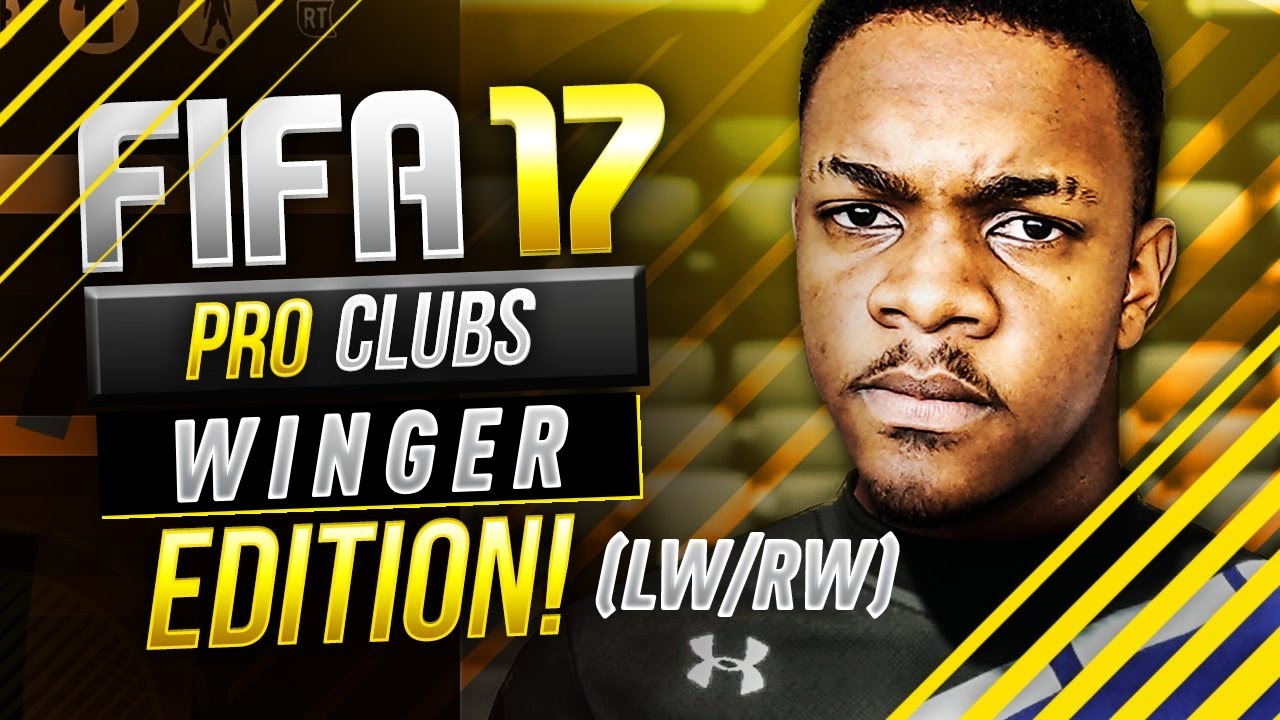 FIFA 17 Pro Clubs - Best/Most Overpowered Player Build - WINGER Edition! (LW/RW)