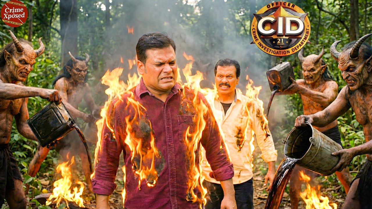 दानवों ने मिट्टी का तेल छिड़क कर लगाई फ्रेडी और दया में आग || CID || New Episode 