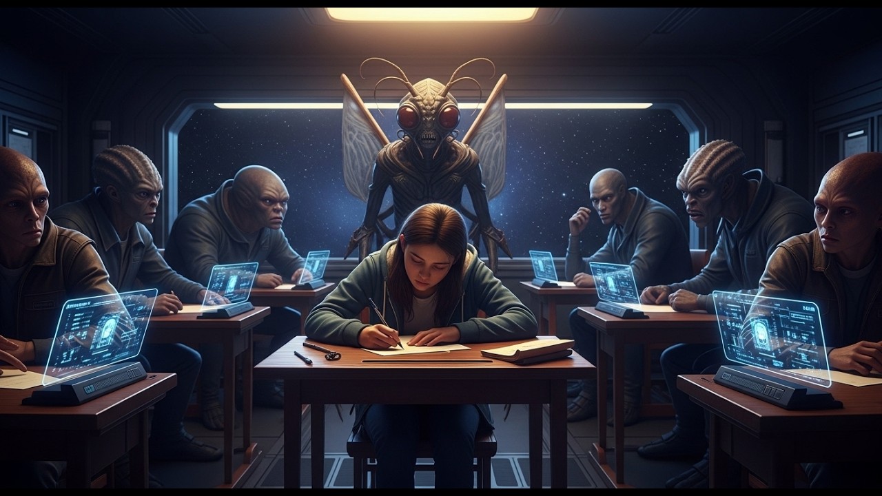 A Classroom Full of Aliens… And One Human Girl Who Made Them Give Up | HFY | HFY Sci-fi Stories