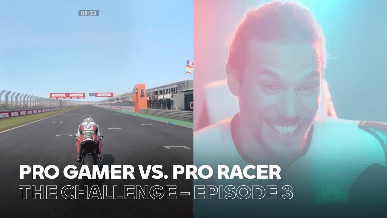 THE CHALLENGE &ndash; Episode #3: Pro Gamer&nbsp;Vs. Pro Racer on the M RR!