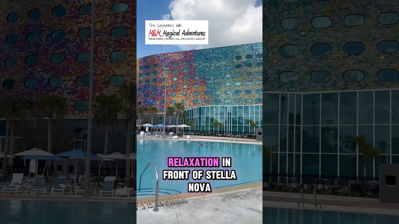 Part 2!! Let&rsquo;s check out the pool deck and fitness center at #StellaNova. #universalorlando
