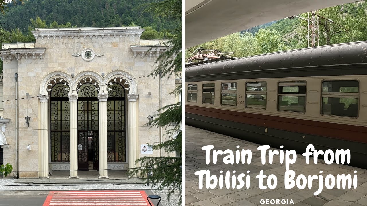 The Oldest Train We've Ever Ridden So Far #train #travel #trainjourney #georgia #tbilisi #borjomi