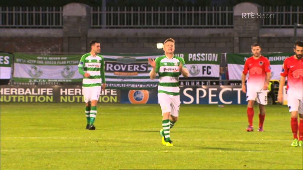 Damien Duff makes his debut for Shamrock Rovers | Soccer Republic