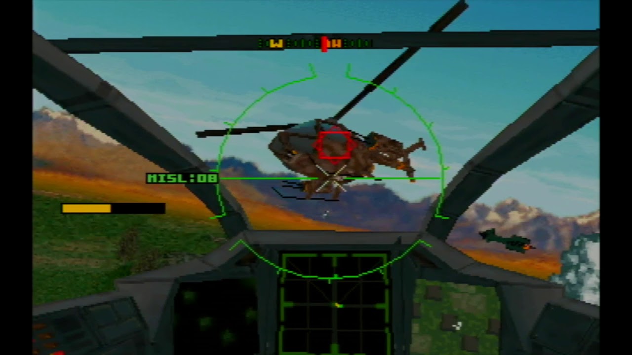 ThunderStrike 2 gameplay (Sega Saturn)