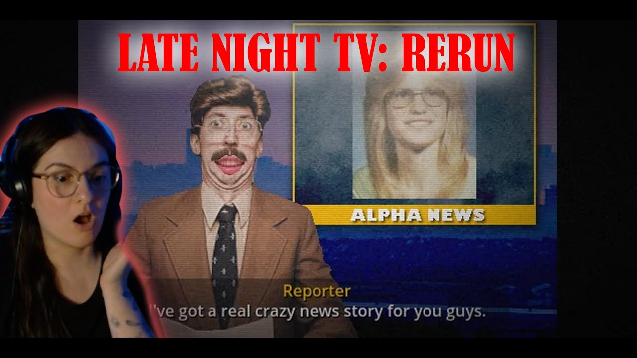 I am SO unsettled after playing this! (full game) | Late Night TV: RERUN