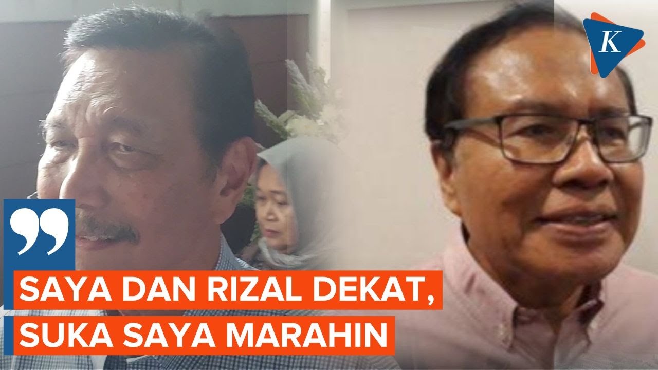 Cerita Luhut soal Sosok Rizal Ramli, Teman Dekat yang Sering Dimarahi