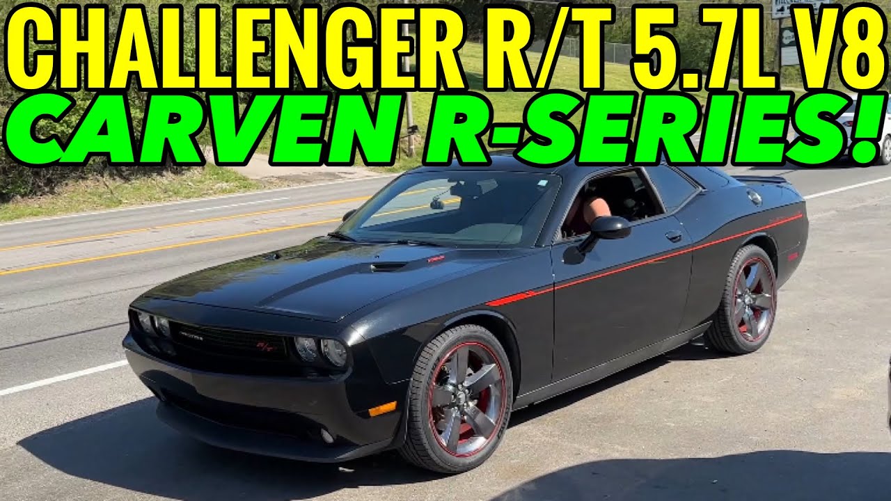 2014 Dodge Challenger R/T 5.7L HEMI V8 w/ CARVEN R-SERIES!