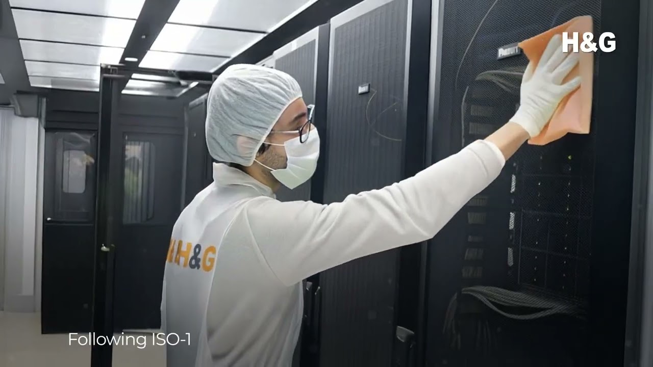 Data Centre Cleaning by Hitches & Glitches