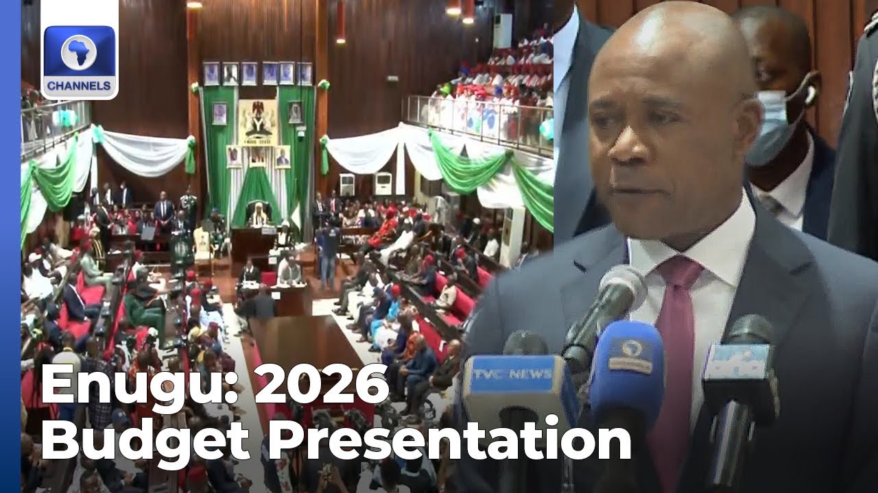 Enugu Gov Mba Presents 2026 Budget To State Assembly | LIVE