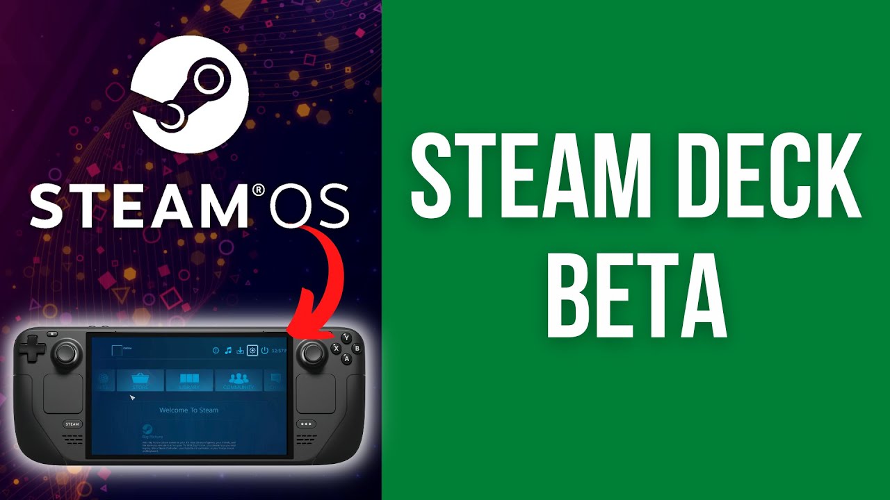 How to update to Steam Deck Beta (Steam OS)