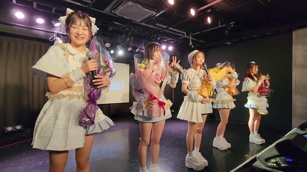 1月12日(月)渋谷バイデント、Cherie！デビューライブ、記念撮影終了後MC