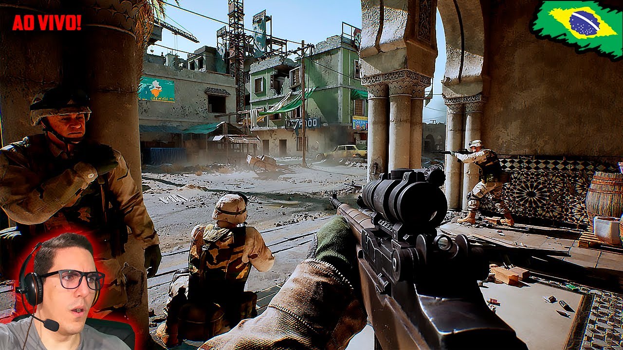 [LIVE]  Delta Force: Black Hawk Down (em Português)