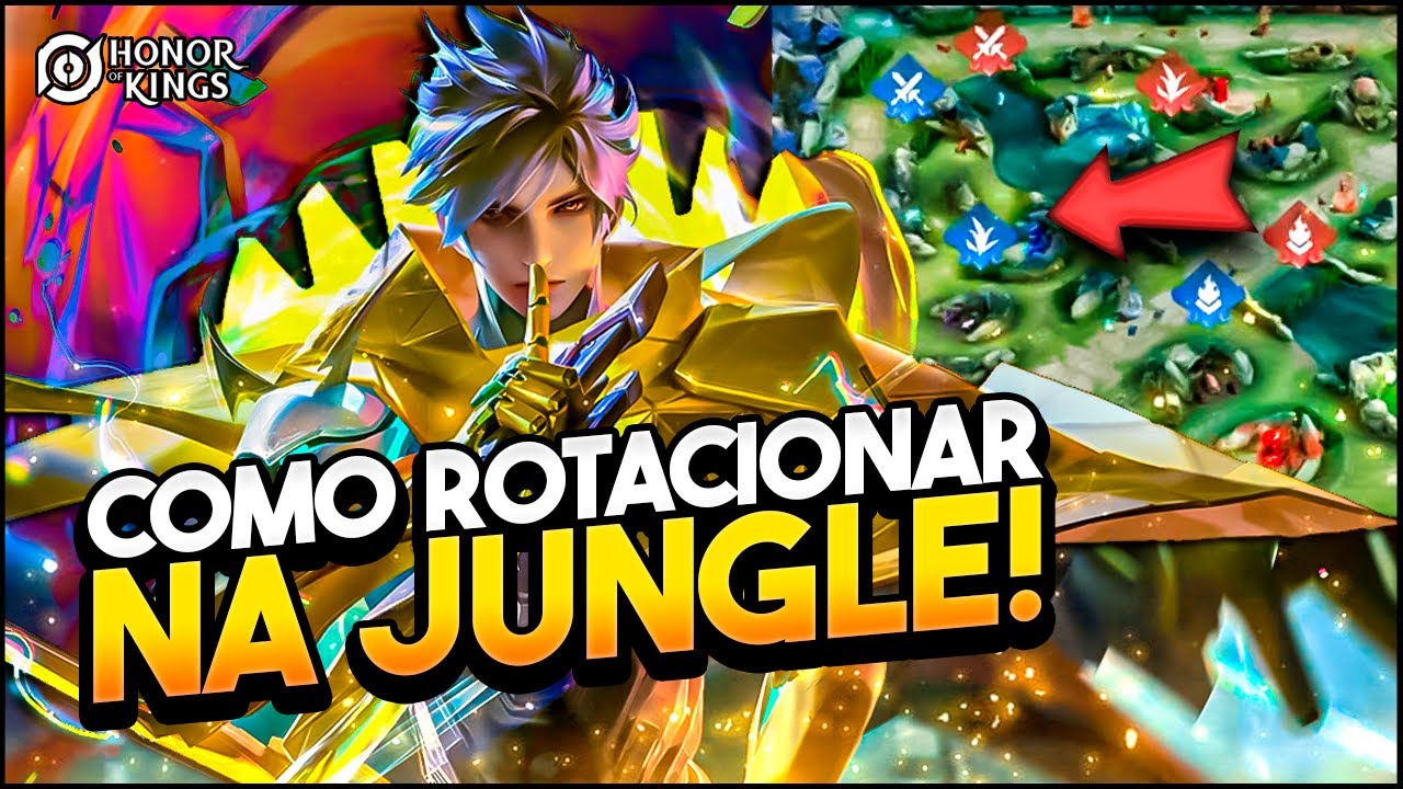 COMO ROTACIONAR na JUNGLE PARA INICIANTES │HONOR OF KINGS