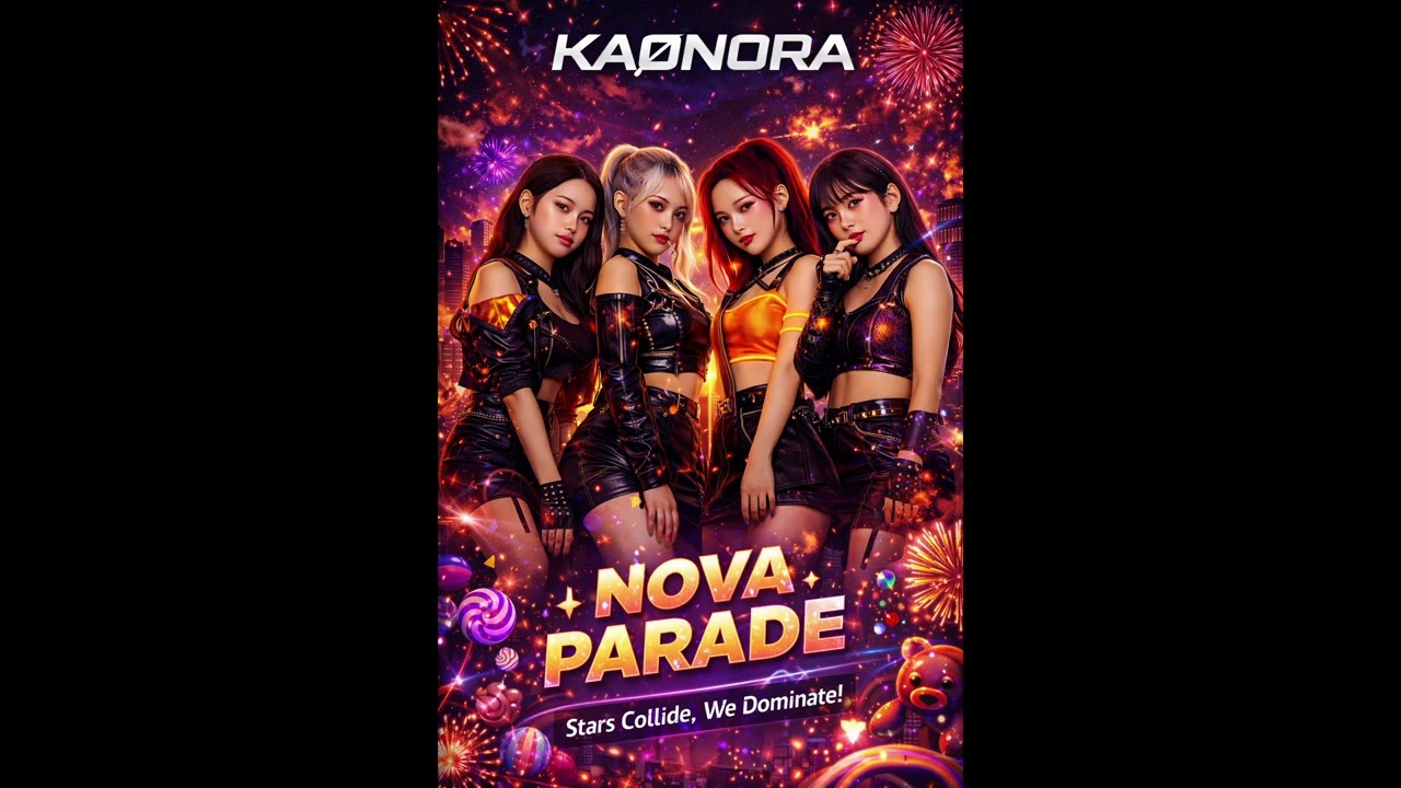KAØNORA – NOVA PARADE (Official Music Video) | Stadium K-Pop Anthem 2026 | (카오노라)