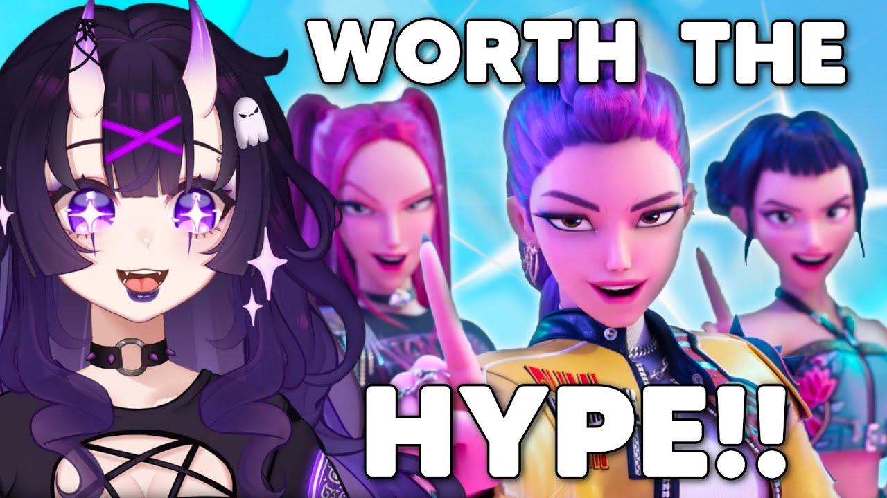 Metalhead Vtuber Reacts to KPOP DEMON HUNTERS (and loves it!!)
