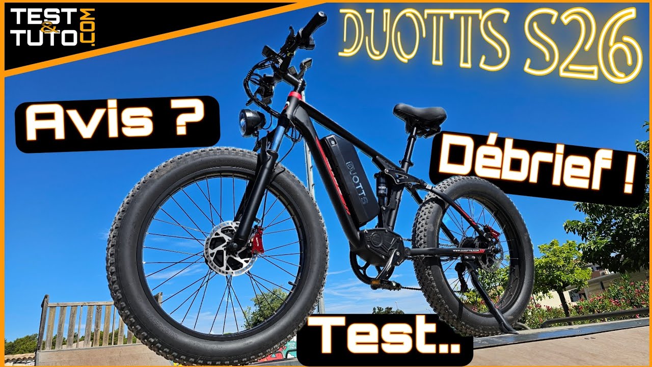 LE GROS FATBIKE À MOINS DE 1200€ !! 😱 DUOTTS S26 TEST & AVIS ...