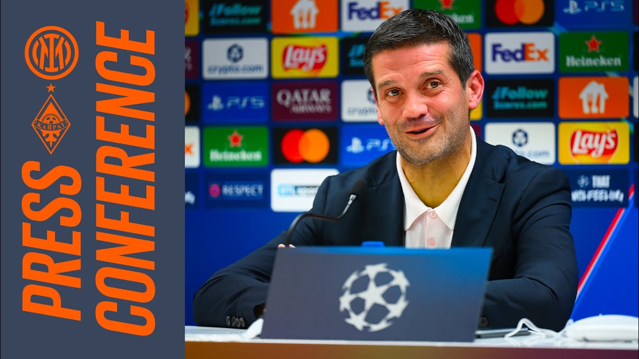 CHIVU & CARLOS 🎙️ | PRESS CONFERENCE AHEAD OF INTER&ndash;KAIRAT ALMATY | #UCL SEASON 2025/26 ⚫🔵