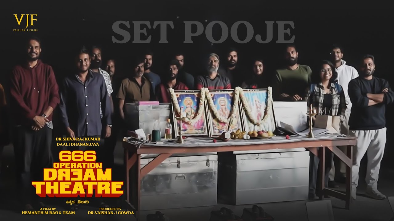 Set Pooje | 666 Operation Dream Theatre  | Vaishak J Films