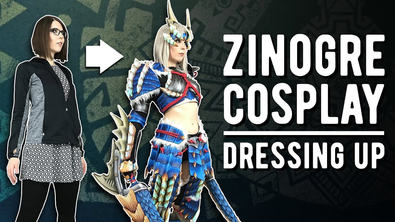 Zinogre Cosplay Transformation - Monster Hunter