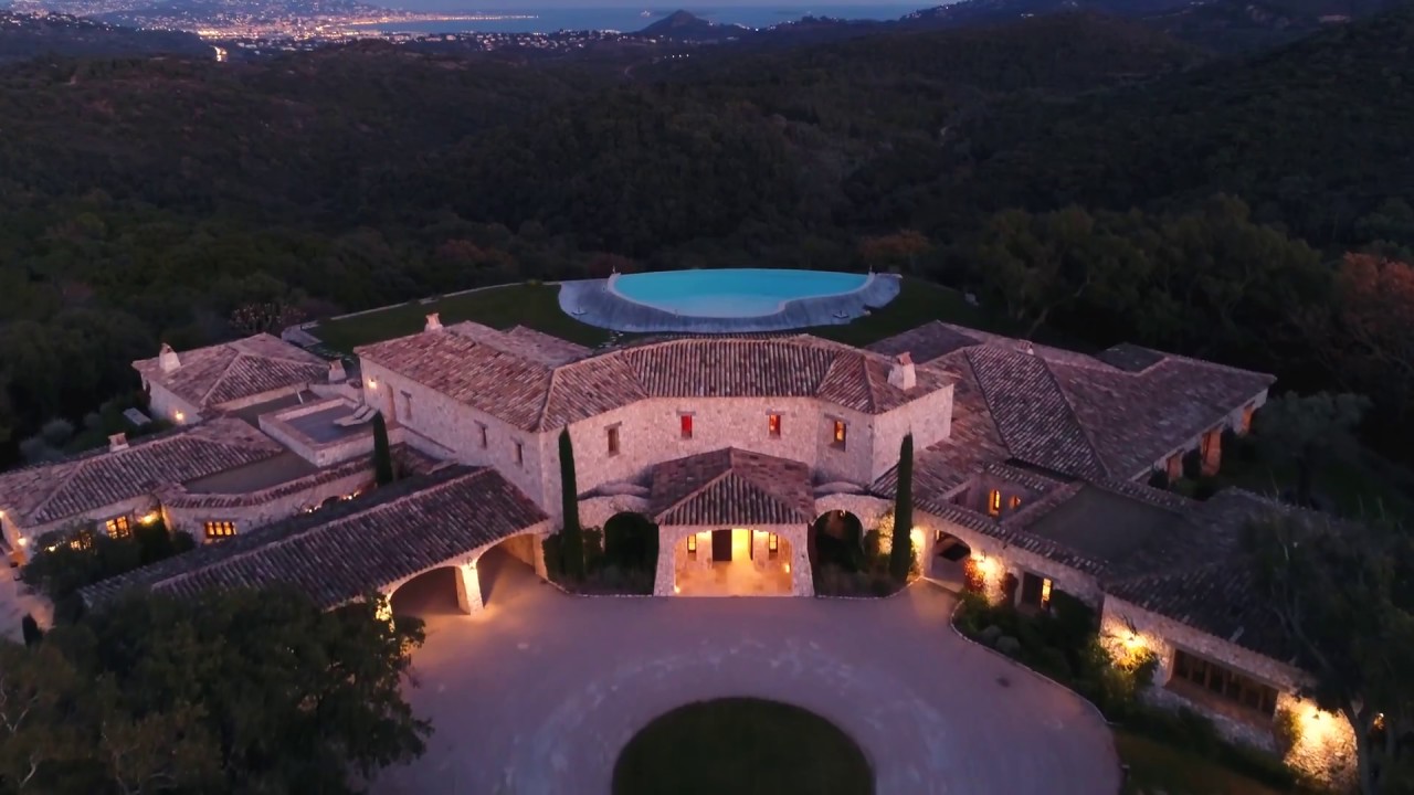 For sale and to rent : Domaine de Provence in the hinterland of Cannes - panoramic sea views