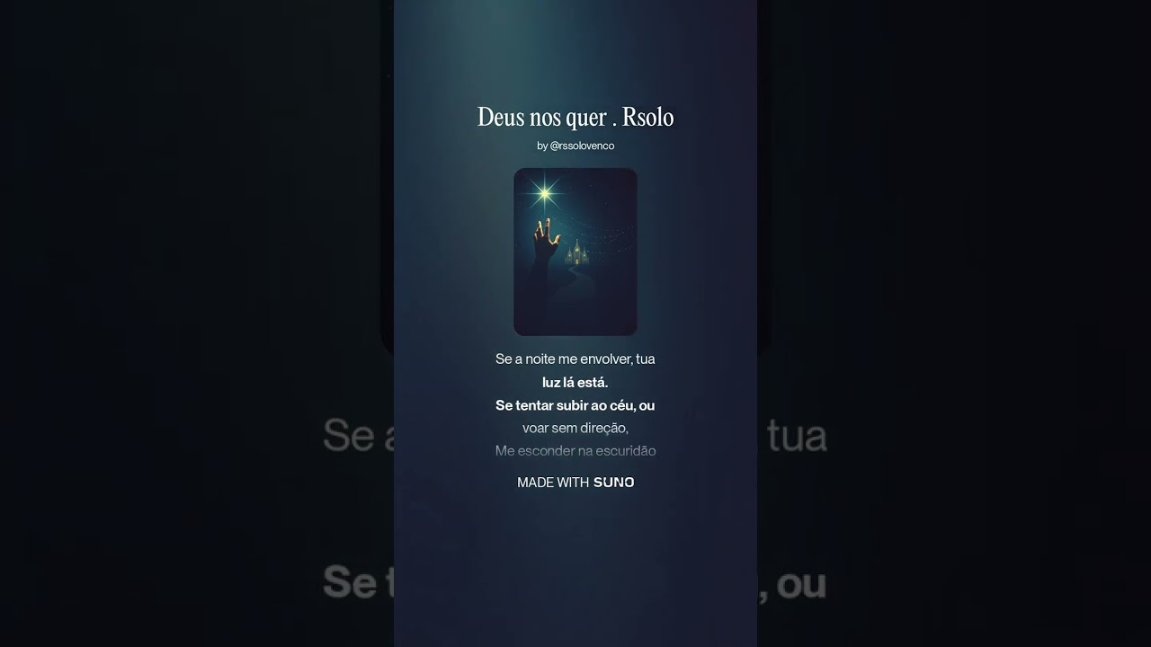 Deus nos quer   Rsolo