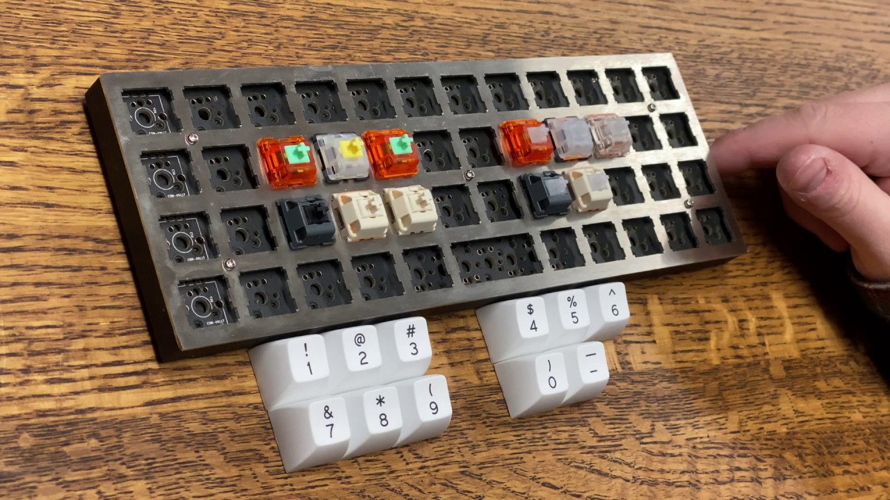 Linear Keyboard Switch Roundup/Review — C3 Tangerine R2 / Invyr UHMWPE Stems