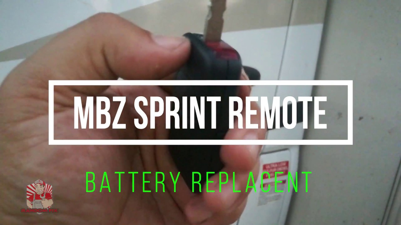 ▶️How To Change Mercedes Sprinter Key Fob Remote Battery, NO TOOLS NEED 2017 2016 2015 2014 2013