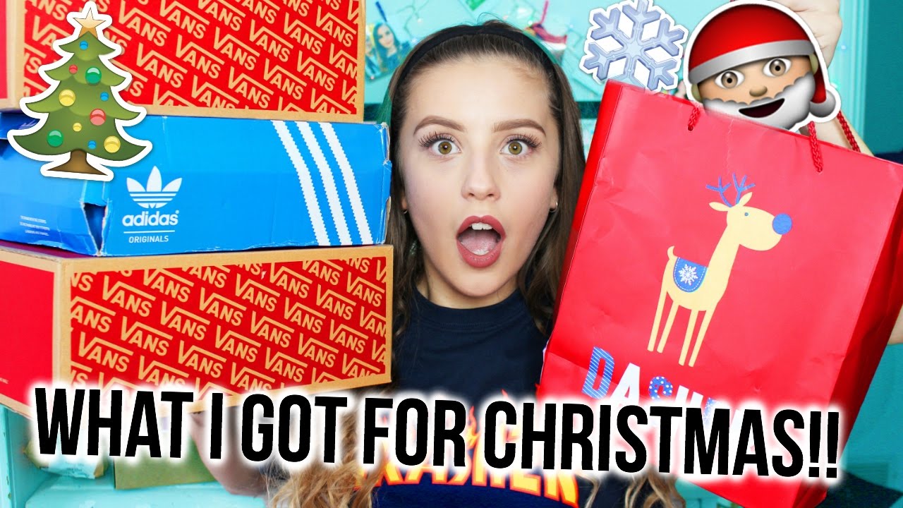 WHAT I GOT FOR CHRISTMAS 2016!!! CRAZY OMG | Oliviagrace