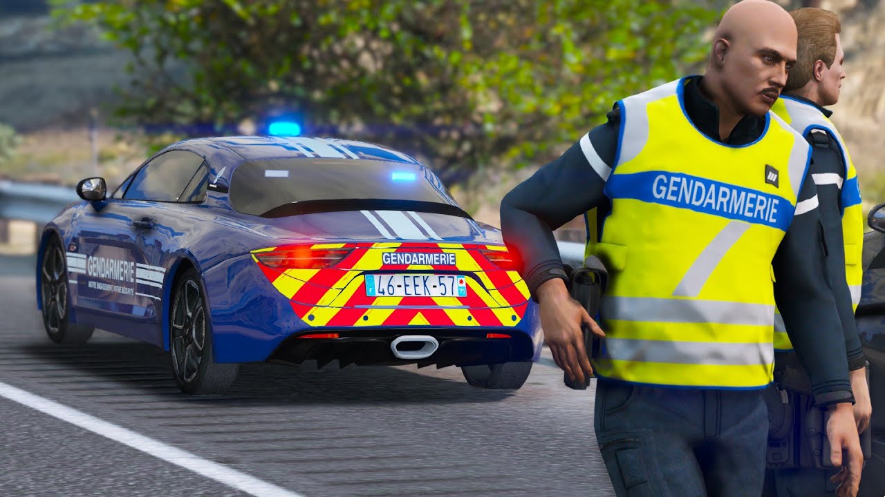 [GTA 5] L'ALPINE DE LA GENDARMERIE NE LAISSE AUCUNE CHANCE AUX CHAUFFARDS | LSPDFR #712