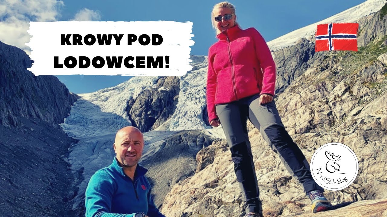 Lodowiec w Norwegii.