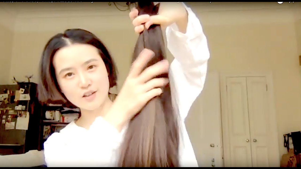 【Eng sub】告别十年长发，如何给自己剪头发cut your own hair and donate