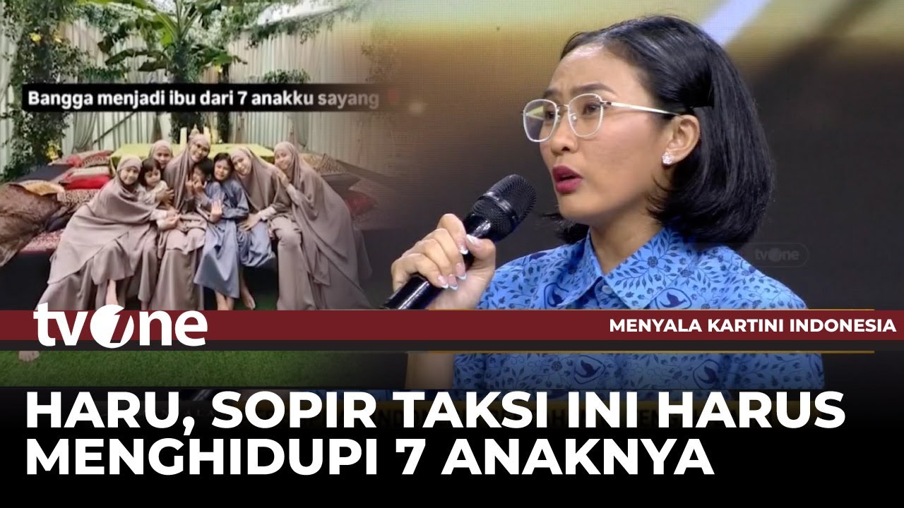Dian Puspa Sari Pengemudi Taksi yang Berjuang Menghidupi 7 Anak | Menyala Kartini Indonesia tvOne