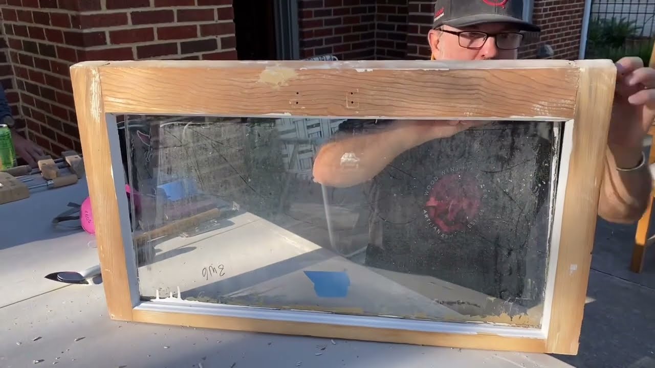 Refinishing Wood Sash - Profiles. Harbor Freight Heat Gun Versus Speedheater Cobra. Who Wins?