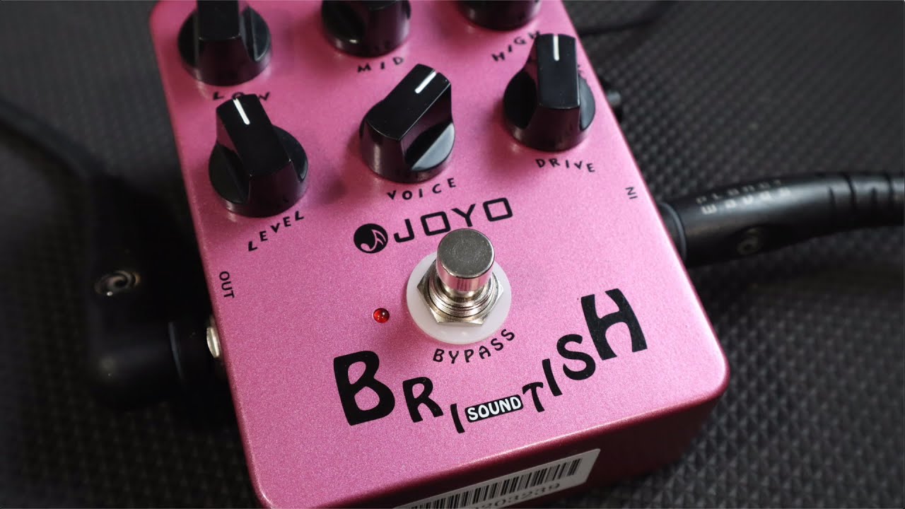 JOYO JF 16 BRITISH SOUND PEDAL - David Niles Guitar