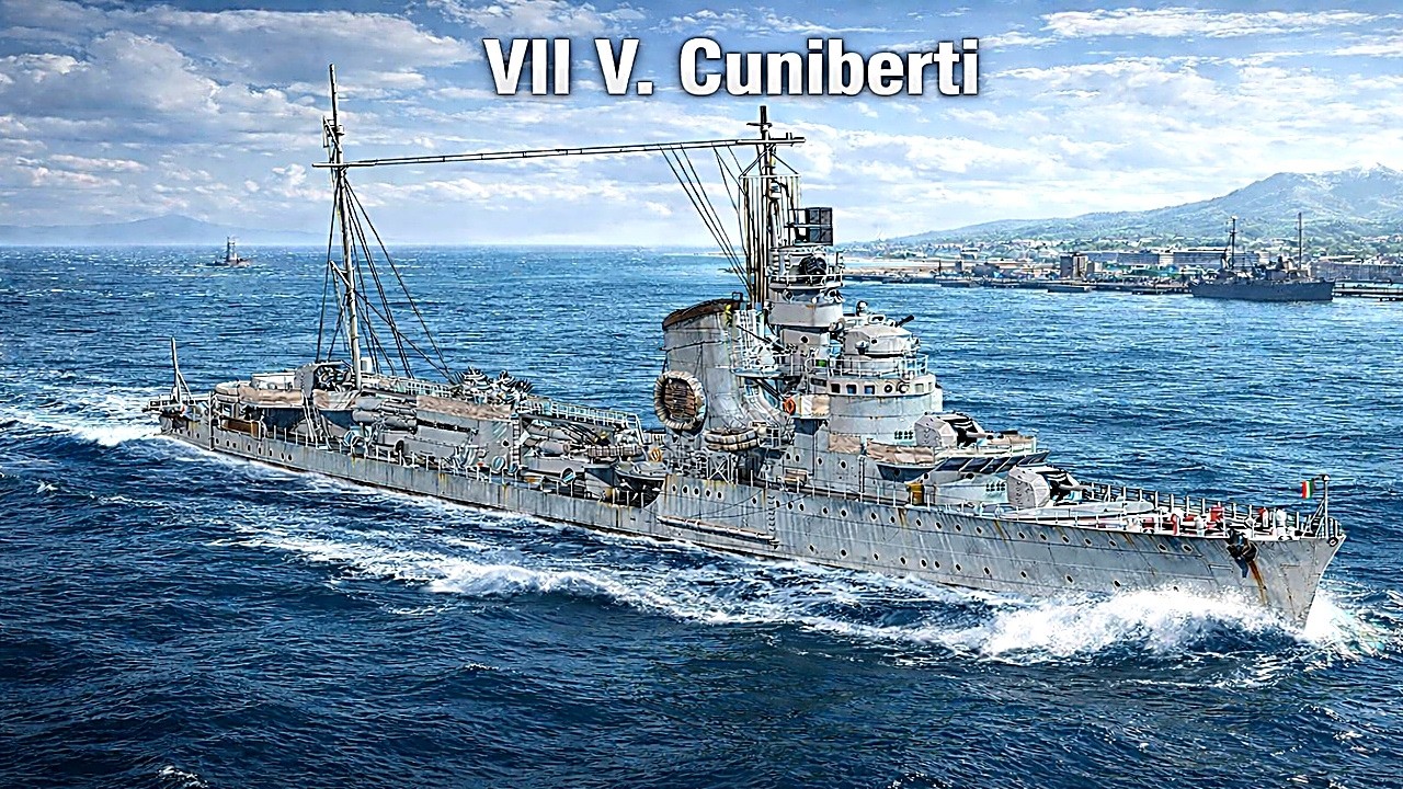 WOWS Legends - Vittorio Cuniberti (nice damage)