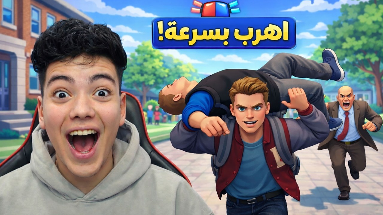 رجعت المدرسة وسرقت ساندوتشات اصلانو !!