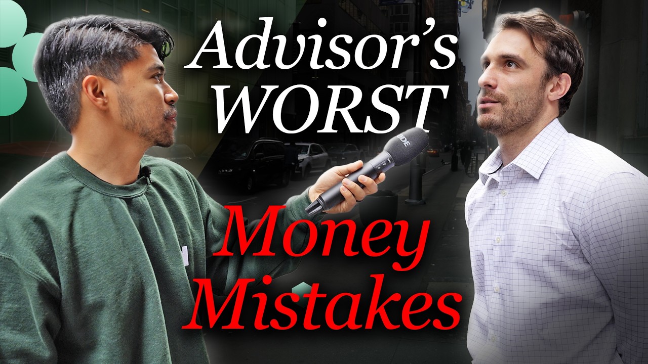 Asking Financial Advisors For Their BIGGEST Money Mistakes