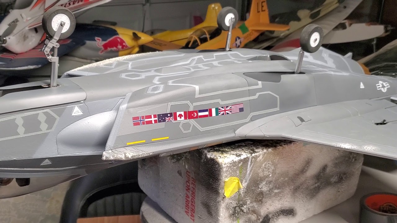 FREE WING. F-35.  FRONT GEAR MOD.