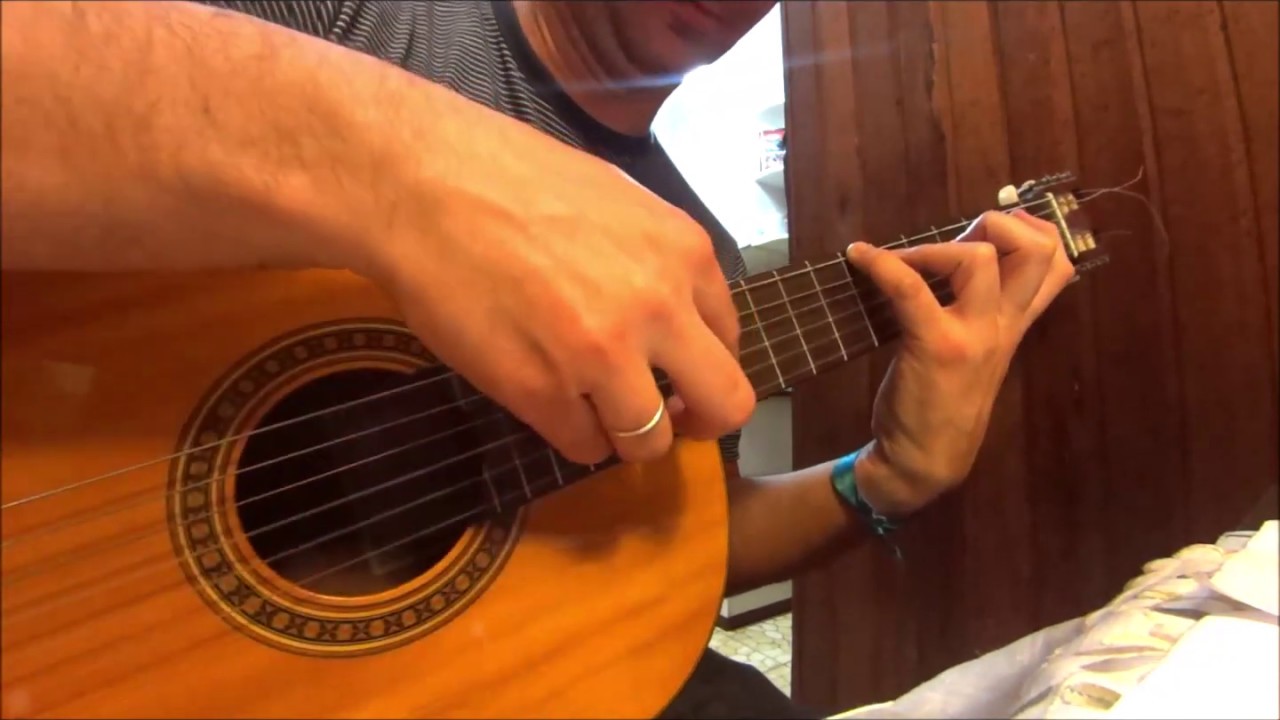 La más bella melodía Alfonsina y el mar versión Mercedes Sosa cover guitarra fingerstyle