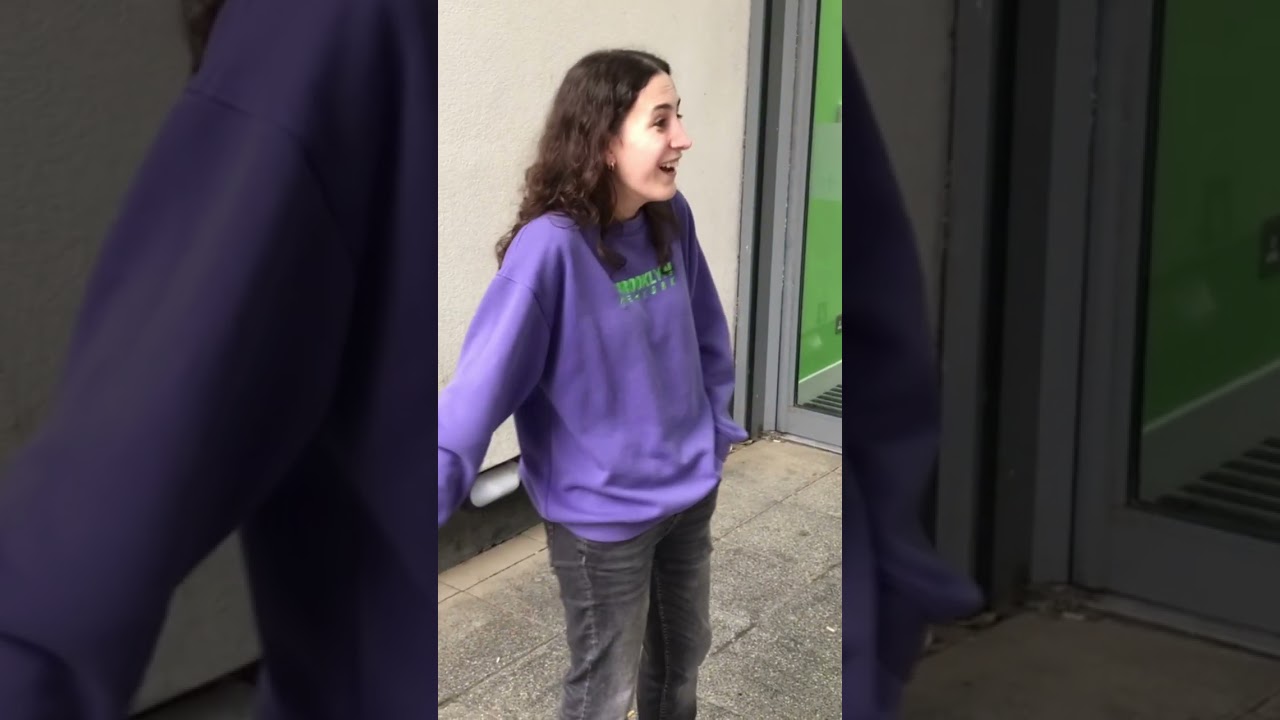 Portuguese Girl Smoking and Chatting with Friend