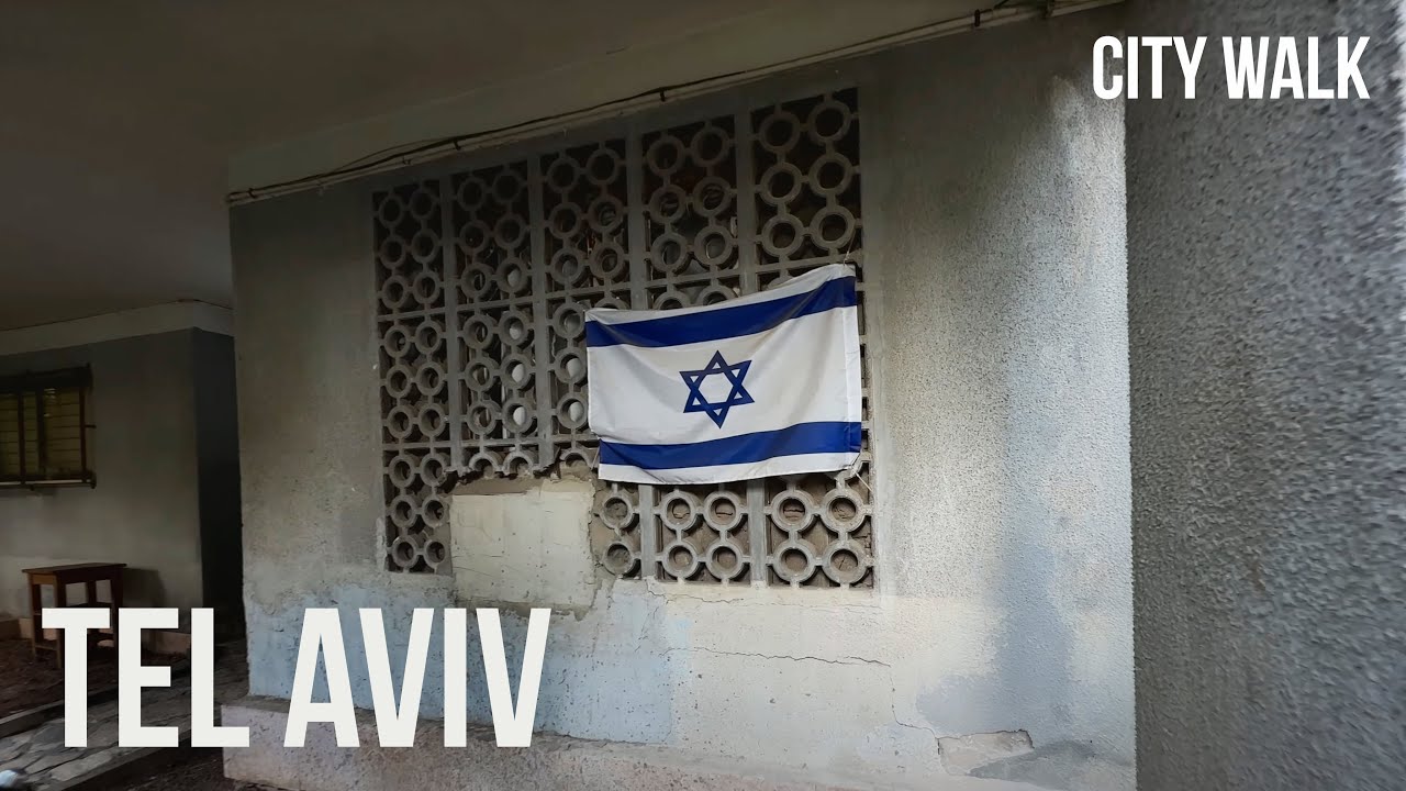 Relaxing Walk in Tel Aviv | Discover Old North [4K] ישראל תל אביב