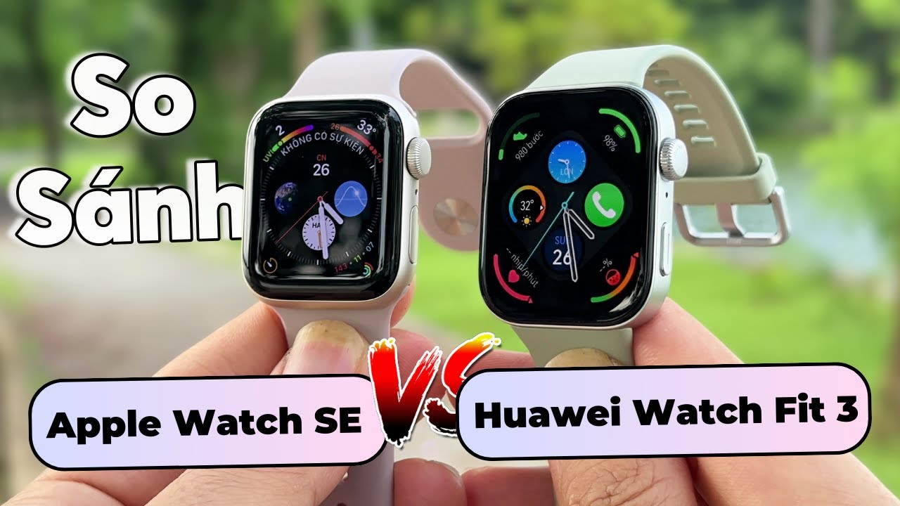 Huawei Watch Fit 3 лучше, чем Apple Watch SE, при цене в три раза меньше?