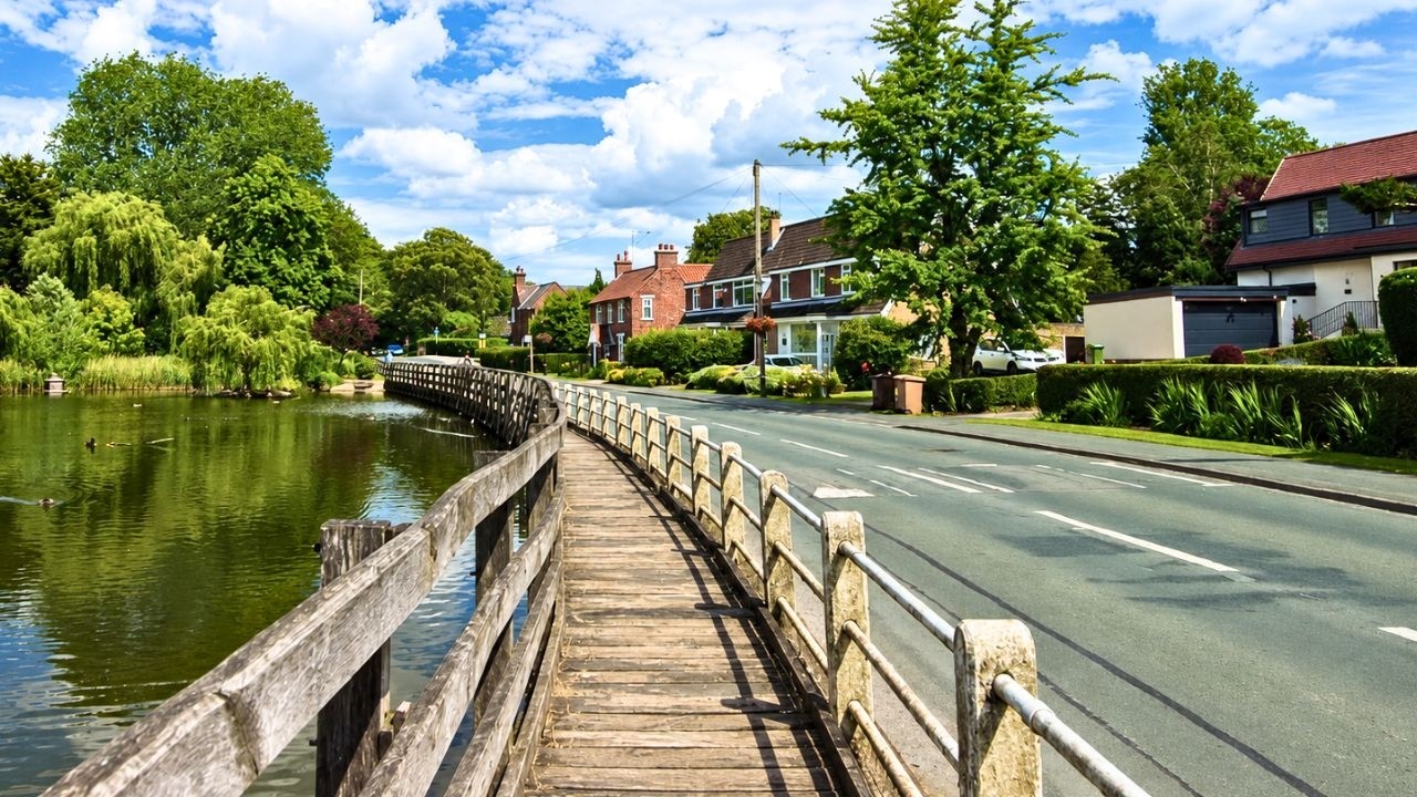 Walkington Village Walk, English Countryside 4K