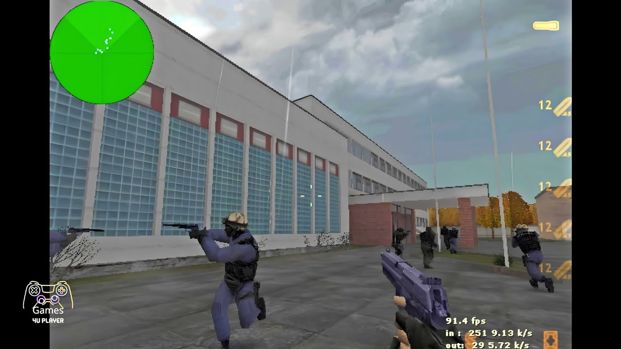 Counter Strike 1.6 cs_51school map &ndash; Gameplay Part 19 (PC)