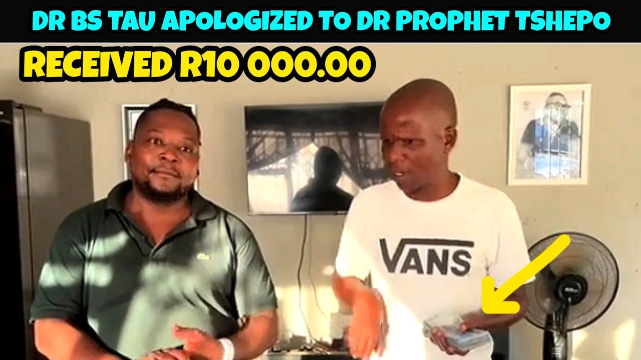 Dr Bs Tau apologized to Dr prophet Tshepo & received R10K | Boitumelo & Bs tau don't see eye 2 eye