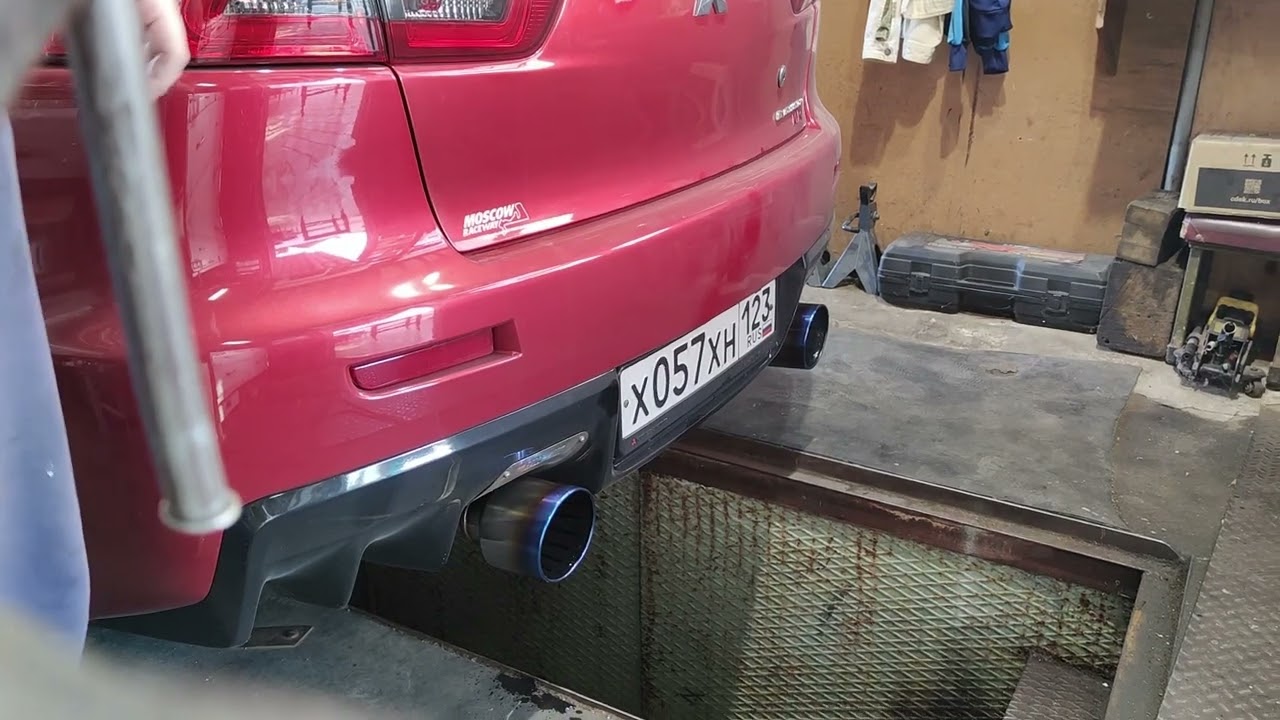 HKS Super Turbo Muffler Evo X cz4a
